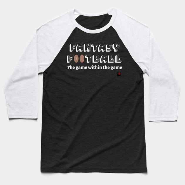 Fantasy Football: the game within the game Baseball T-Shirt by hiddenJEM